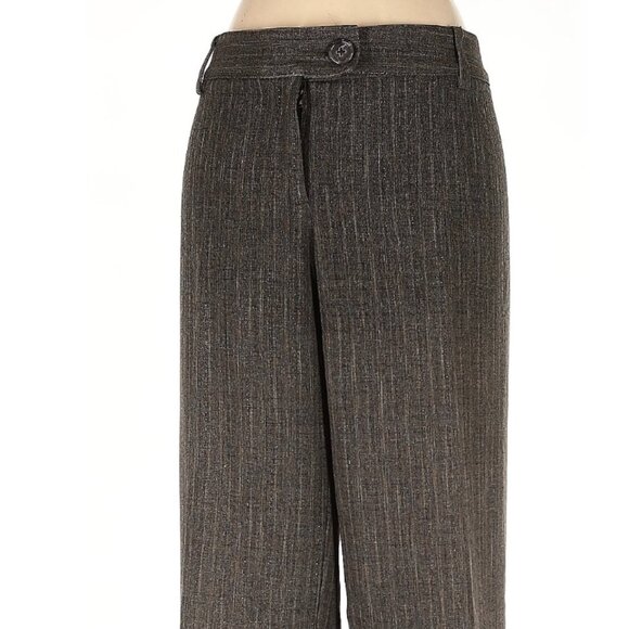 CAbi Trousers Work Pant Brown Grey Blue EUC - Picture 2 of 6